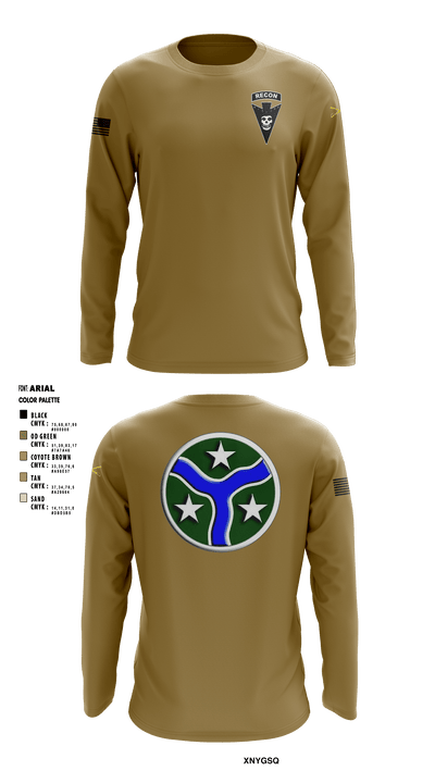 3/278 Armored Calvary Regiment 57774458 Long Sleeve Performance Shirt - 3