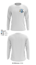 Grand Rapids Christian Eagles 66554595 Long Sleeve Performance Shirt - 5
