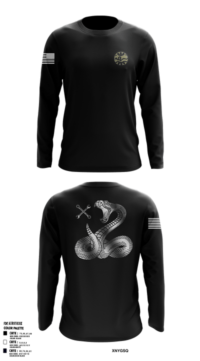 Bco 145th BSB 8690634 Long Sleeve Performance Shirt - 1