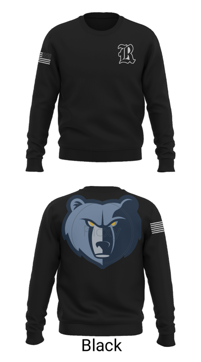 Riverbank High School 34077007 Crew Neck Sweatshirt - 7