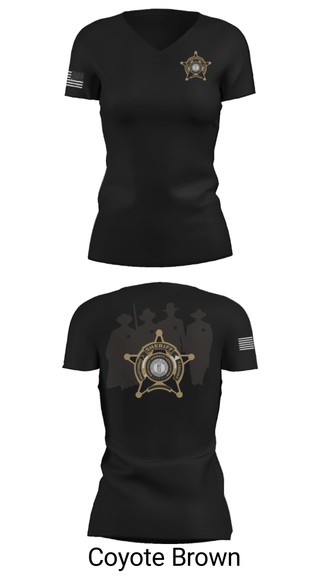 Women's Short Sleeve Vneck Shirt, , Police, Teamtime, Team time, sublimation, custom sports apparel, team uniforms, spirit wear, spiritwear, sports uniforms, custom shirts, team store, custom team store, fundraiser sports, apparel fundraiser