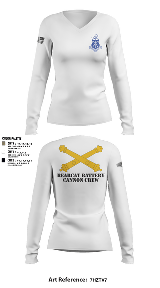 Women's Long Sleeve Vneck Shirt, , Air Force, Teamtime, Team time, sublimation, custom sports apparel, team uniforms, spirit wear, spiritwear, sports uniforms, custom shirts, team store, custom team store, fundraiser sports, apparel fundraiser