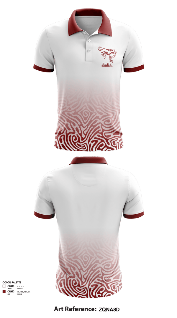 Short Sleeve Performance Polo, Blair Public High School Basketball, Men's Basketball, Teamtime, Team time, sublimation, custom sports apparel, team uniforms, spirit wear, spiritwear, sports uniforms, custom shirts, team store, custom team store, fundraiser sports, apparel fundraiser