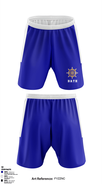 Bath Middle School 64312928 Athletic Shorts With Pockets - 49
