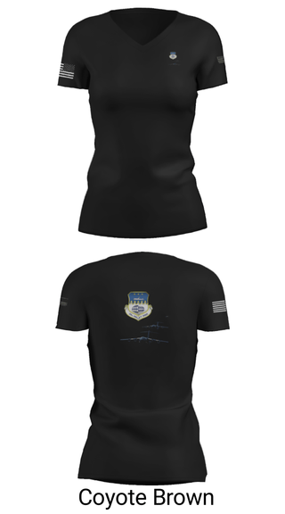 Women's Short Sleeve Vneck Shirt, , Air Force, Teamtime, Team time, sublimation, custom sports apparel, team uniforms, spirit wear, spiritwear, sports uniforms, custom shirts, team store, custom team store, fundraiser sports, apparel fundraiser