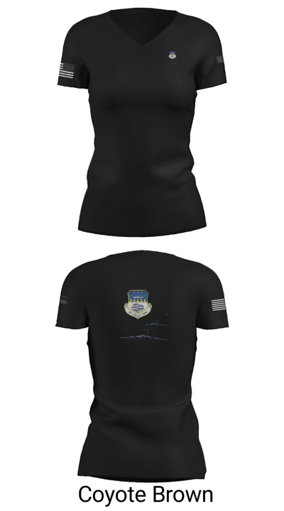 315th Airlift Wing/315th Maintenance Group 82634422 Women's Short Sleeve V-neck Shirt - 19