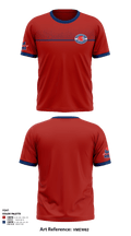 Deerfield Spartans 70585426 Short Sleeve Performance Shirt - 4
