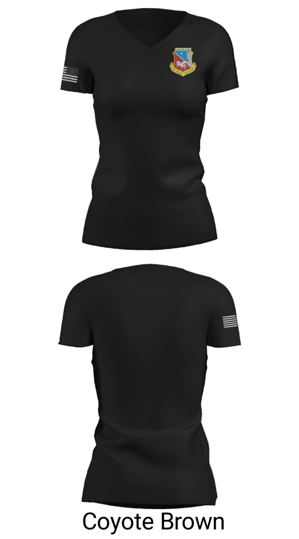 Women's Short Sleeve Vneck Shirt, , National Guard, Teamtime, Team time, sublimation, custom sports apparel, team uniforms, spirit wear, spiritwear, sports uniforms, custom shirts, team store, custom team store, fundraiser sports, apparel fundraiser