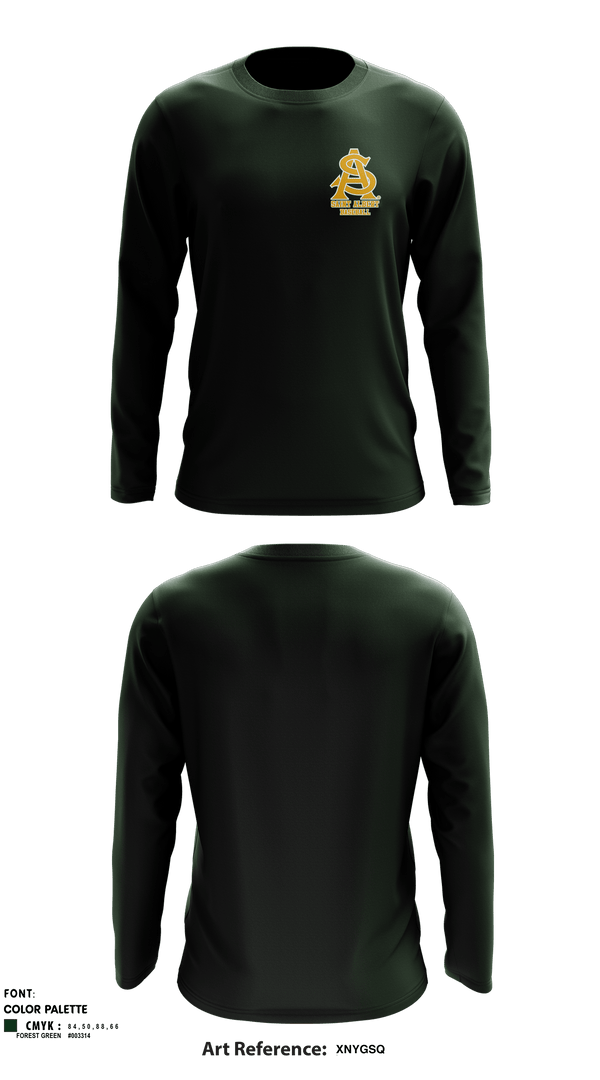 Long Sleeve Performance Shirt, Saint Albert High School Baseball, Baseball, Teamtime, Team time, sublimation, custom sports apparel, team uniforms, spirit wear, spiritwear, sports uniforms, custom shirts, team store, custom team store, fundraiser sports, apparel fundraiser