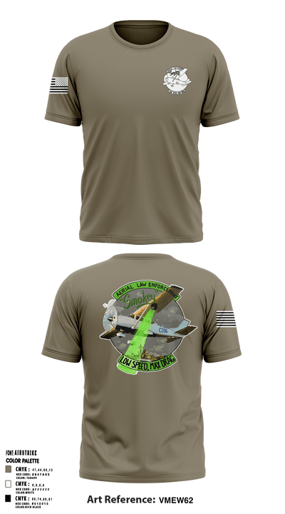 Washington State Patrol Aviation 88282662 Short Sleeve Performance Shirt - 54