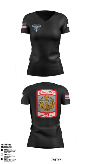 Women's Short Sleeve Vneck Shirt, , Army, Teamtime, Team time, sublimation, custom sports apparel, team uniforms, spirit wear, spiritwear, sports uniforms, custom shirts, team store, custom team store, fundraiser sports, apparel fundraiser