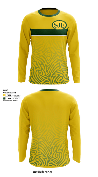 Long Sleeve Performance Shirt, St John The Evangelist School, Spirit Store, Teamtime, Team time, sublimation, custom sports apparel, team uniforms, spirit wear, spiritwear, sports uniforms, custom shirts, team store, custom team store, fundraiser sports, apparel fundraiser