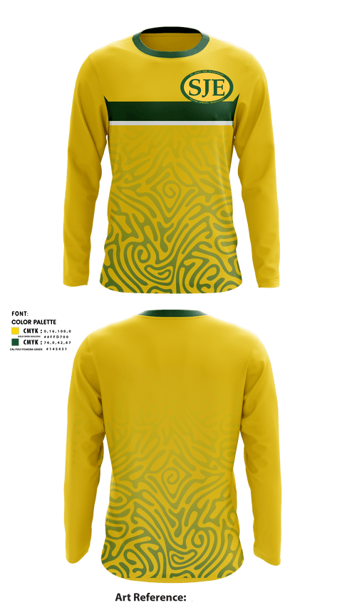 Long Sleeve Performance Shirt, St John The Evangelist School, Spirit Store, Teamtime, Team time, sublimation, custom sports apparel, team uniforms, spirit wear, spiritwear, sports uniforms, custom shirts, team store, custom team store, fundraiser sports, apparel fundraiser