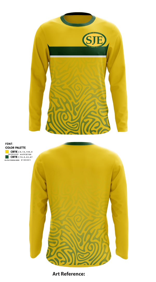 Long Sleeve Performance Shirt, St John The Evangelist School, Spirit Store, Teamtime, Team time, sublimation, custom sports apparel, team uniforms, spirit wear, spiritwear, sports uniforms, custom shirts, team store, custom team store, fundraiser sports, apparel fundraiser