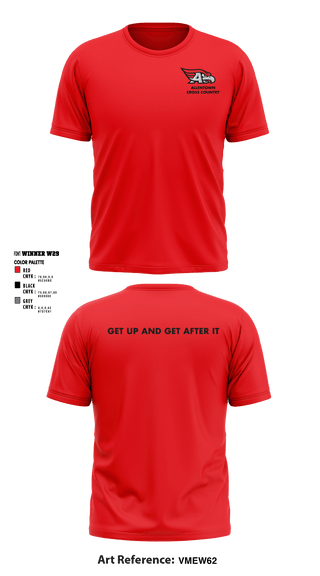 Short Sleeve Performance Shirt, Allentown High School Cross Country, Cross Country, Teamtime, Team time, sublimation, custom sports apparel, team uniforms, spirit wear, spiritwear, sports uniforms, custom shirts, team store, custom team store, fundraiser sports, apparel fundraiser