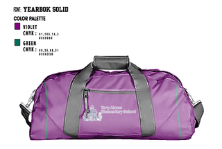 Duffle Bag, Tony Alamo Elementary School, Spirit Store, Teamtime, Team time, sublimation, custom sports apparel, team uniforms, spirit wear, spiritwear, sports uniforms, custom shirts, team store, custom team store, fundraiser sports, apparel fundraiser