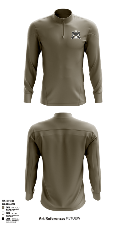 HHC Mortars, 2-505 PIR 68912099 Quarter Zip Jacket - 7