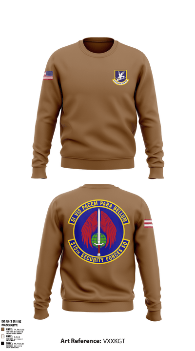 315 SFS CHS 73678027 Crew Neck Sweatshirt - 6