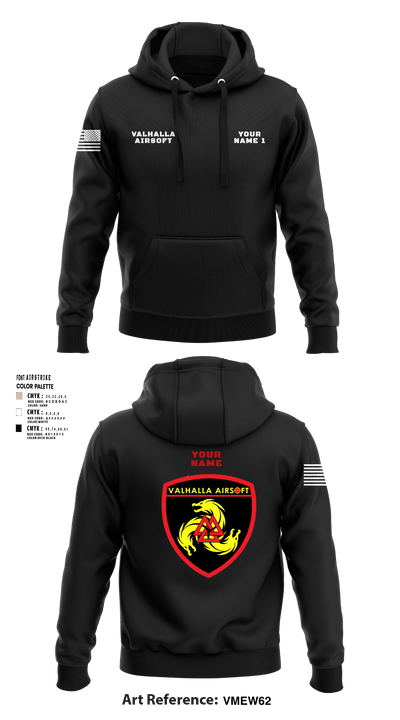 Valhalla Airsoft 98104221 Hoodie - 9