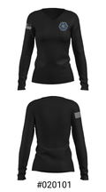 CalOES PSC 12570279 Women's Long Sleeve V-neck Shirt - 37
