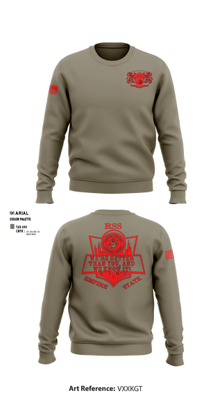 Crew Neck Sweatshirt, RSS EMPIRE STATE, Marines, Teamtime, Team time, sublimation, custom sports apparel, team uniforms, spirit wear, spiritwear, sports uniforms, custom shirts, team store, custom team store, fundraiser sports, apparel fundraiser