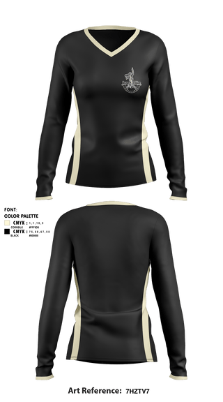 Women's Long Sleeve Vneck Shirt, , , Teamtime, Team time, sublimation, custom sports apparel, team uniforms, spirit wear, spiritwear, sports uniforms, custom shirts, team store, custom team store, fundraiser sports, apparel fundraiser