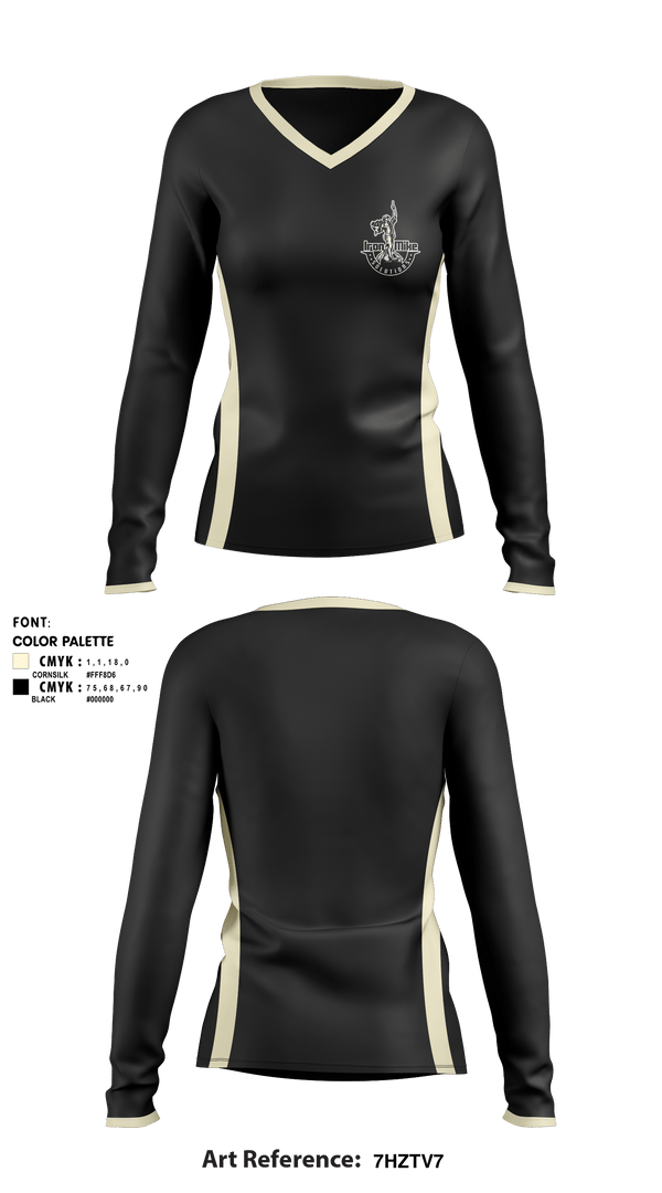 Women's Long Sleeve Vneck Shirt, , , Teamtime, Team time, sublimation, custom sports apparel, team uniforms, spirit wear, spiritwear, sports uniforms, custom shirts, team store, custom team store, fundraiser sports, apparel fundraiser