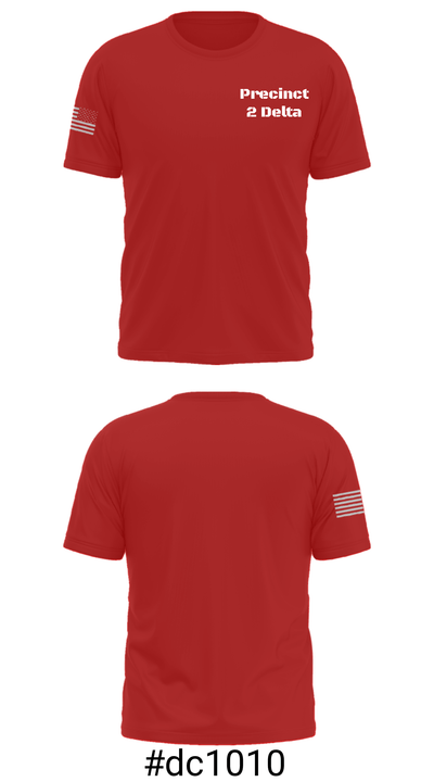 Precinct 2 Delta 41159276 Short Sleeve Performance Shirt - 31