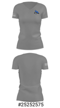Pleasanton Junior High School Volleyball 63768605 Women's Short Sleeve V-neck Shirt - 23
