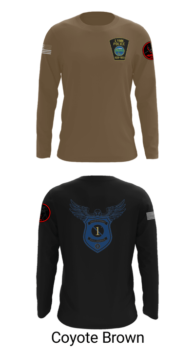 Lynn Police 66544607 Long Sleeve Performance Shirt - 14