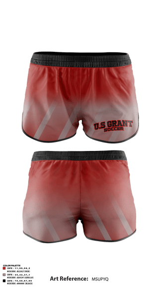 Track Shorts, U S Grant High School Soccer, Men's Soccer, Teamtime, Team time, sublimation, custom sports apparel, team uniforms, spirit wear, spiritwear, sports uniforms, custom shirts, team store, custom team store, fundraiser sports, apparel fundraiser