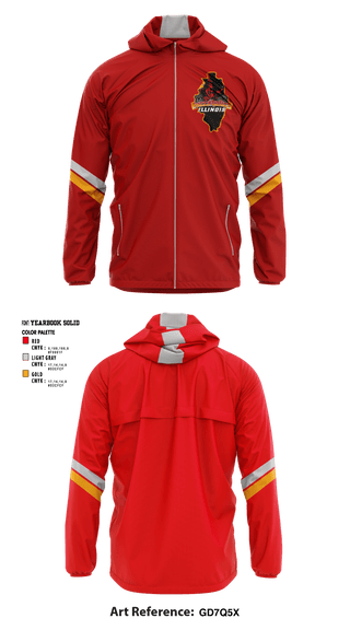 Windbreaker, Buccaholics Illinois, Football, Teamtime, Team time, sublimation, custom sports apparel, team uniforms, spirit wear, spiritwear, sports uniforms, custom shirts, team store, custom team store, fundraiser sports, apparel fundraiser