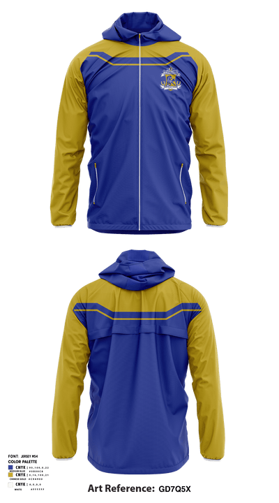 Huntingdon High School Soccer 65200613 Windbreaker - 1