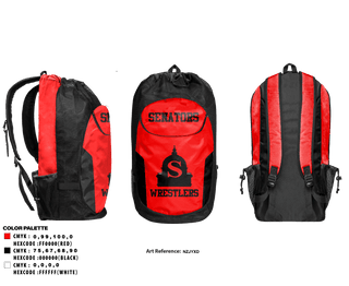 Gear Bag, Springfield High School Wrestling, Wrestling, Teamtime, Team time, sublimation, custom sports apparel, team uniforms, spirit wear, spiritwear, sports uniforms, custom shirts, team store, custom team store, fundraiser sports, apparel fundraiser