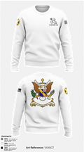 1-155th Dixie Thunder 83572891 Crew Neck Sweatshirt - 8