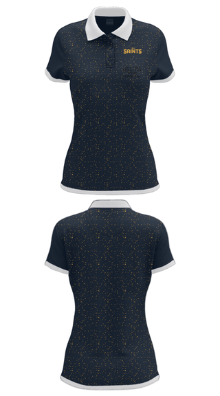 Women's Short Sleeve Performance Polo, John Paul II Catholic High School Basketball, Women's Basketball, Teamtime, Team time, sublimation, custom sports apparel, team uniforms, spirit wear, spiritwear, sports uniforms, custom shirts, team store, custom team store, fundraiser sports, apparel fundraiser
