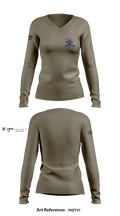 B2 PATRIOTS 76477514 Women's Long Sleeve V-neck Shirt - 2