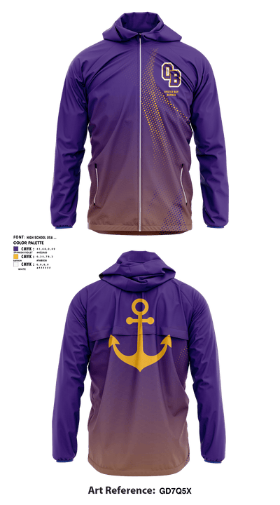 Oyster Bay Baymen 41346204 Windbreaker - 1