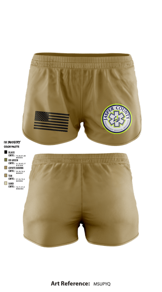 Ranger Panties, , Fire Department, Teamtime, Team time, sublimation, custom sports apparel, team uniforms, spirit wear, spiritwear, sports uniforms, custom shirts, team store, custom team store, fundraiser sports, apparel fundraiser