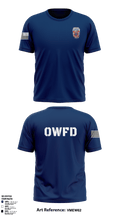 Old Washington Fire Department 44188608 Short Sleeve Performance Shirt - 2