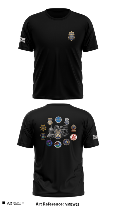 Carnage Co 2-108IN 24566913 Short Sleeve Performance Shirt - 4
