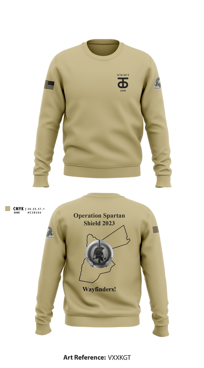 327th MCT 96493981 Crew Neck Sweatshirt - 9