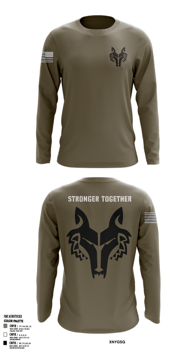 Wolfpack 35731338 Long Sleeve Performance Shirt - 3