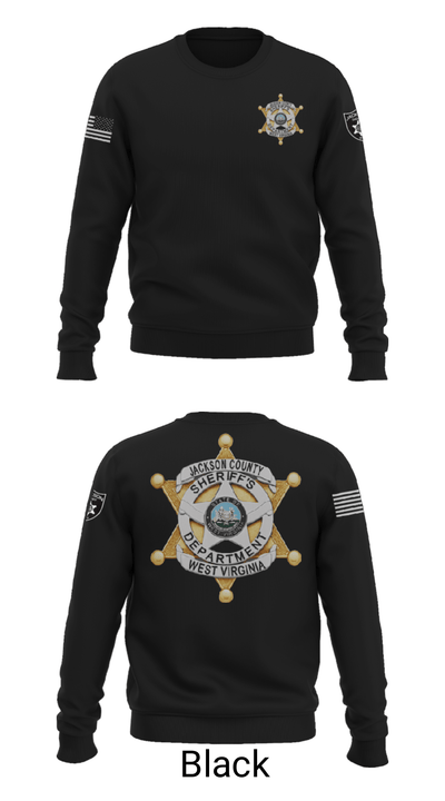 Jackson County Sheriff's Department Criminal Investigations 68509731 Crew Neck Sweatshirt - 9