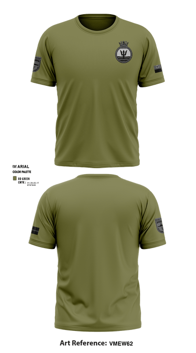 BCGS TRIDENT 3686693 Short Sleeve Performance Shirt - 2
