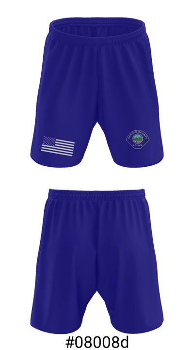 Crime Scene Unit 72242285 Athletic Shorts With Pockets - 25