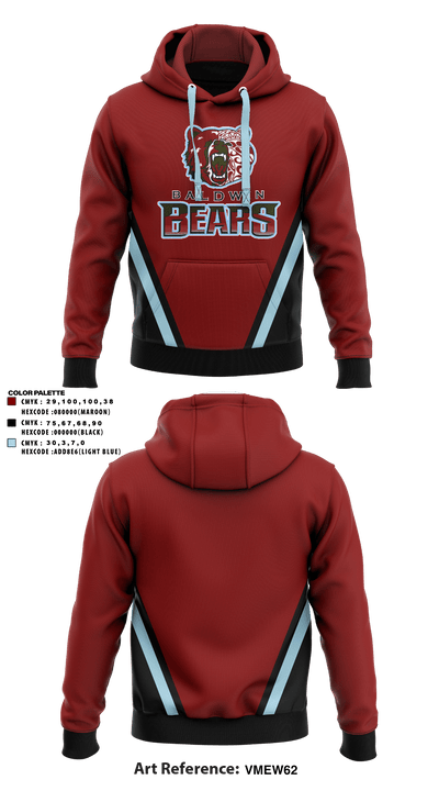 Baldwin High School 30634360 Hoodie - 2