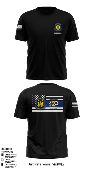 Short Sleeve Performance Shirt, MSHP Class 120, Police, Teamtime, Team time, sublimation, custom sports apparel, team uniforms, spirit wear, spiritwear, sports uniforms, custom shirts, team store, custom team store, fundraiser sports, apparel fundraiser