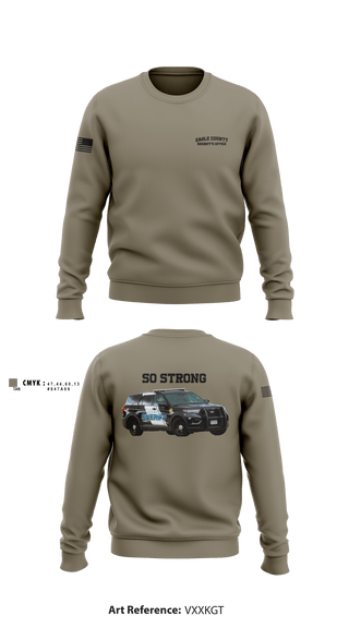 Crew Neck Sweatshirt, Eagle County Sheriff’s Office, , Teamtime, Team time, sublimation, custom sports apparel, team uniforms, spirit wear, spiritwear, sports uniforms, custom shirts, team store, custom team store, fundraiser sports, apparel fundraiser