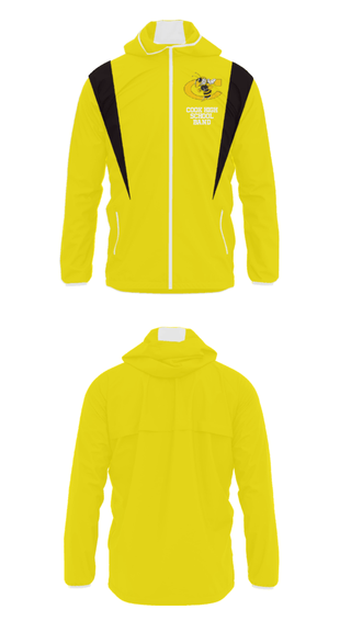 Windbreaker, Cook High School Band, Spirit Store, Teamtime, Team time, sublimation, custom sports apparel, team uniforms, spirit wear, spiritwear, sports uniforms, custom shirts, team store, custom team store, fundraiser sports, apparel fundraiser